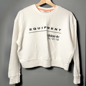 Adidas Women's Originals EQT Crew Sweatshirt in S